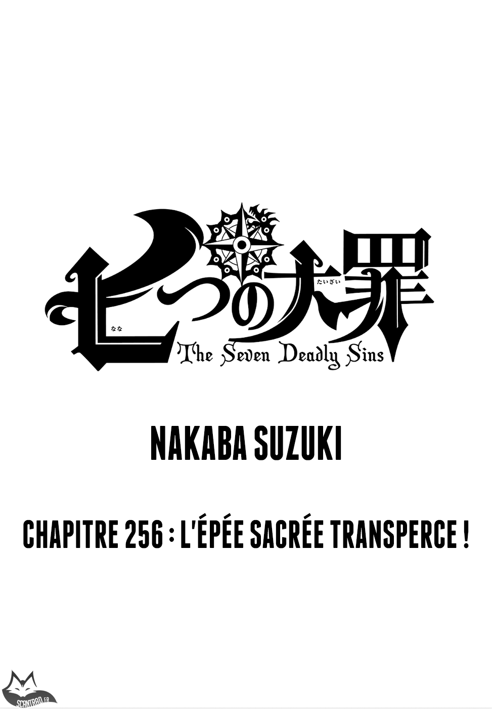 Nanatsu No Taizai: Chapter 257 - Page 1